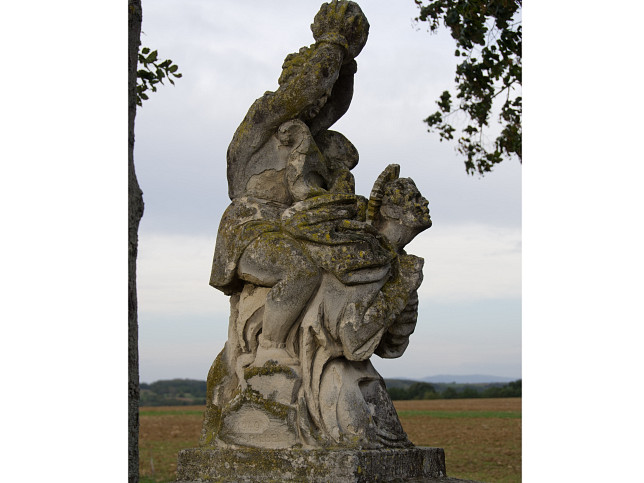 Gromutschen, Steinigung des hl. Stephanus