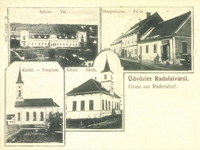 Rudersdorf, Mehrbildkarte