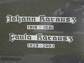 Friedhof Deutsch Tschantschendorf