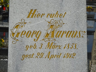 Friedhof Deutsch Tschantschendorf