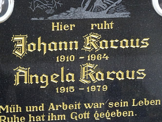 Friedhof Gamischdorf