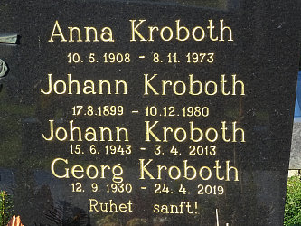 Friedhof Gerersdorf bei Gssing