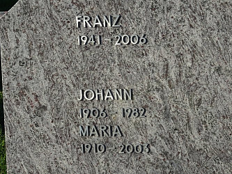 Friedhof Gerersdorf bei Gssing