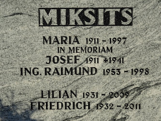 Friedhof Gerersdorf bei Gssing