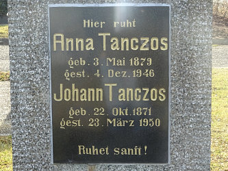 Friedhof Kroatisch Tschantschendorf