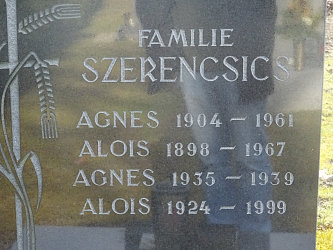 Friedhof Kroatisch Tschantschendorf