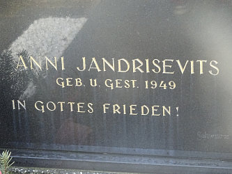 Friedhof Kroatisch Tschantschendorf