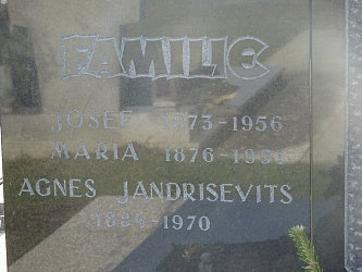 Friedhof Kroatisch Tschantschendorf