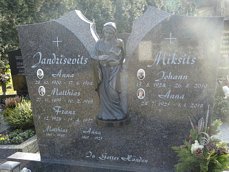 Friedhof Kroatisch Tschantschendorf
