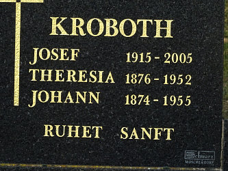 Friedhof Krottendorf bei G�ssing