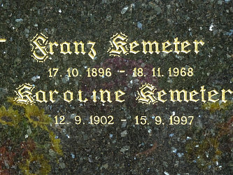 Friedhof Kukmirn, katholisch