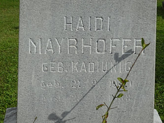 Friedhof Kukmirn, katholisch