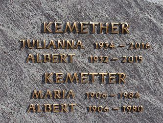 Friedhof Kukmirn, katholisch