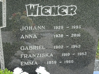 Friedhof Luising