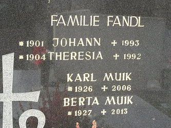 Friedhof Neusiedl bei G�ssing