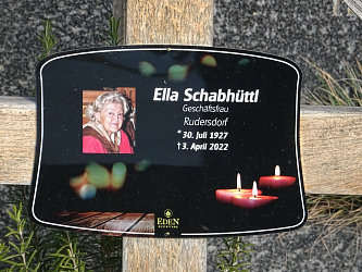 Friedhof Rudersdorf