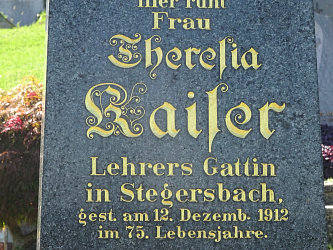 Friedhof Stegersbach