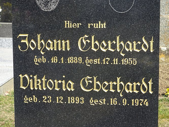 Friedhof Unterbildein