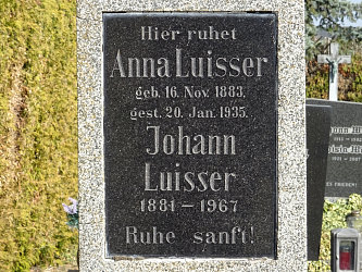 Friedhof Unterbildein