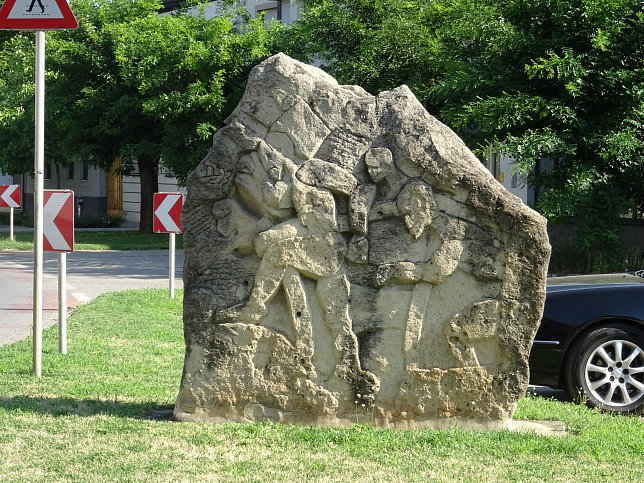 Andau, Gedenkstein Hchtlgasse