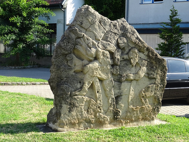 Andau, Gedenkstein Hchtlgasse
