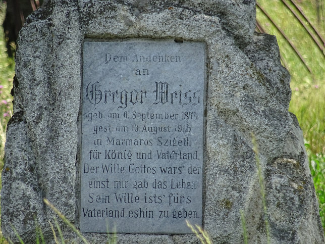 Apetlon, Kreuz Gregor Weiss
