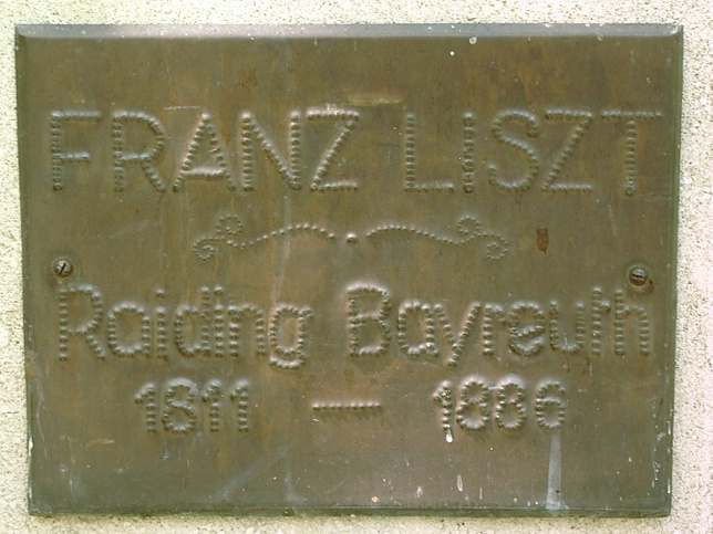 Bad Tatzmannsdorf, Franz Liszt