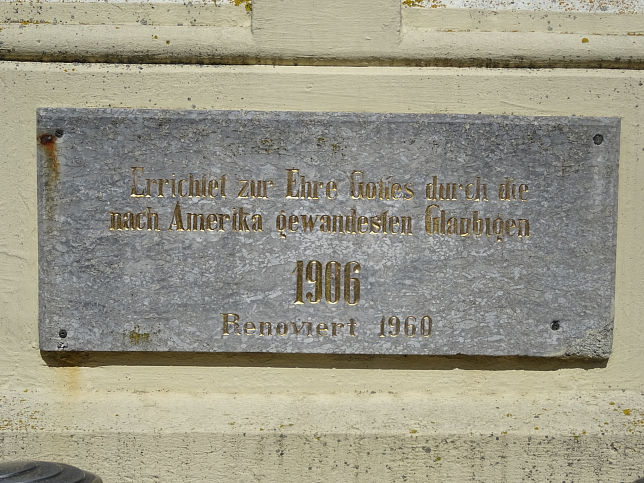 Badersdorf, Amerikakreuz