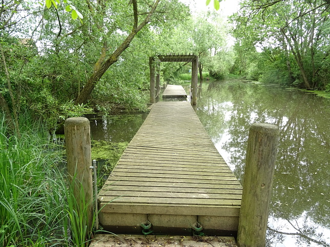 Bildein, Grenzerfahrungsweg, Schwimmende Brcke