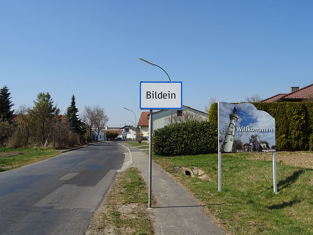 Bildein, Ortstafel