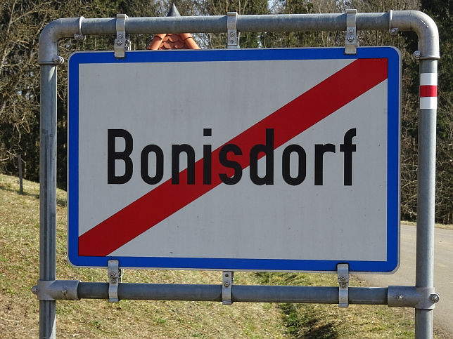 Bonisdorf, Ortstafel