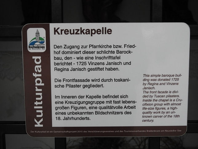 Breitenbrunn, Kreuzkapelle