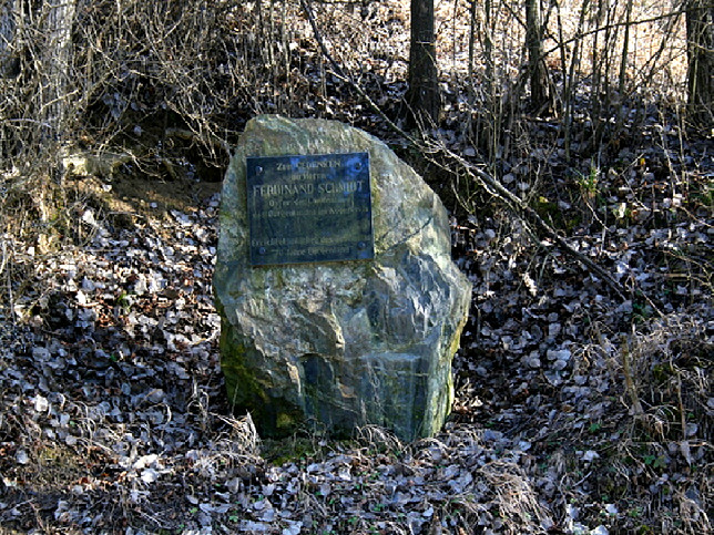 Burgauberg, Ferdinand Schmidt