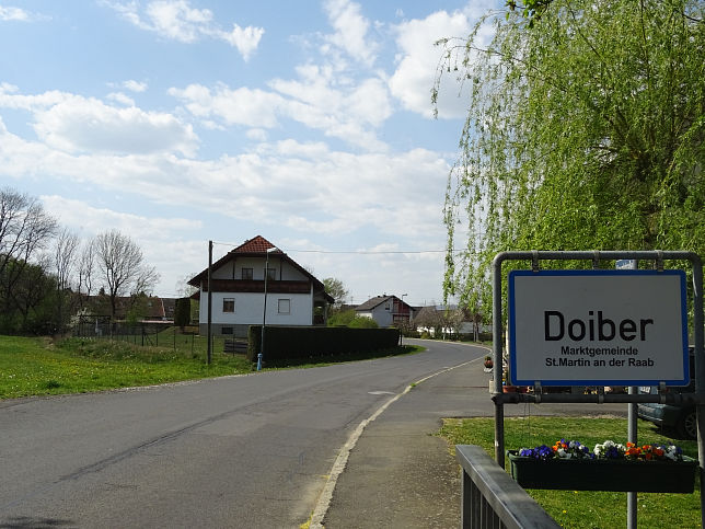 Doiber, Ortstafel