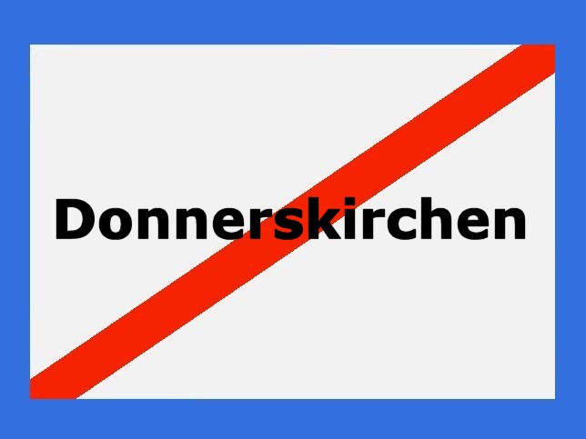 Donnerskirchen, Ortstafel