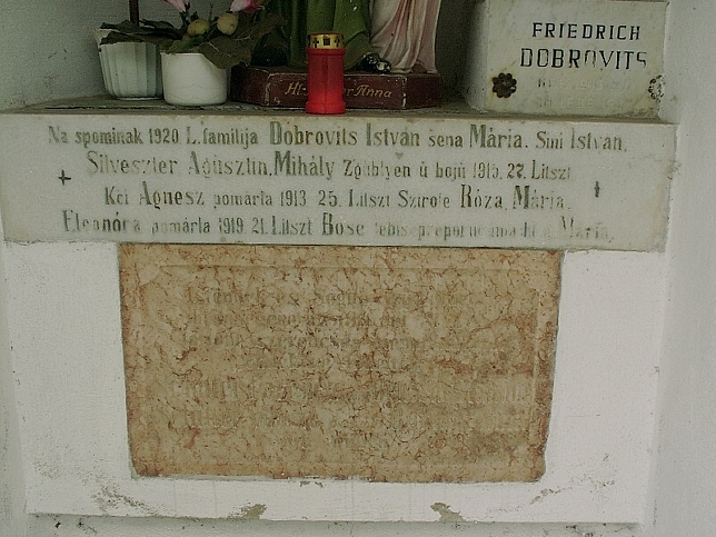 Drnbach, Bildstock Dobrovits