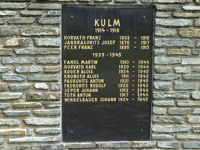 Eberau, Kriegerdenkmal