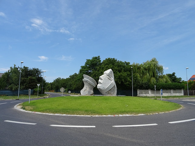 Edelstal, Rmer-Skulptur