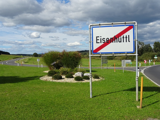 Eisenhttl, Ortstafel