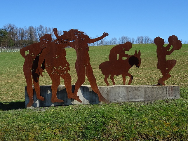 Eltendorf, Uhudlerviertel Skulptur