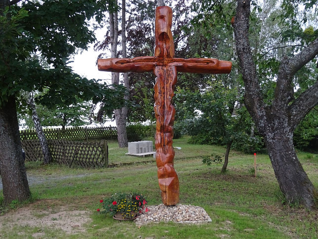 Glasing, Holzkreuz