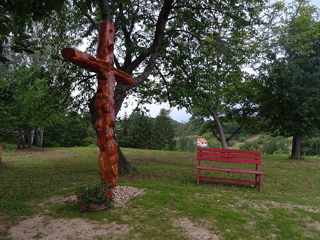 Glasing, Holzkreuz