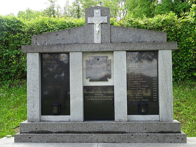 Glasing, Kriegerdenkmal