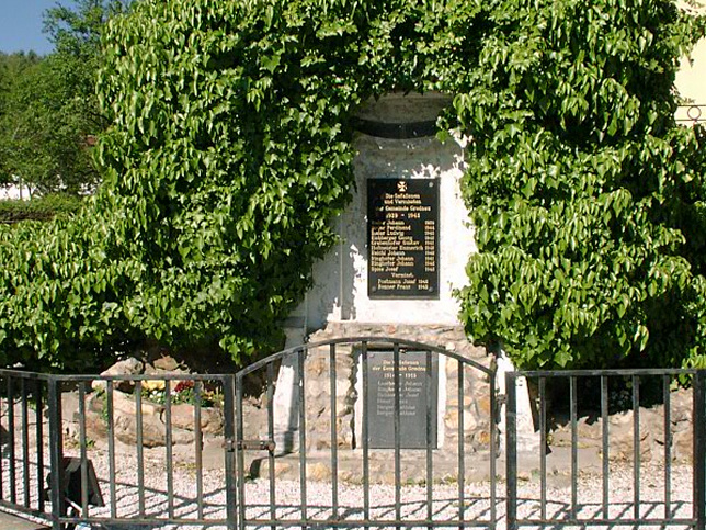 Grodnau, Kriegerdenkmal