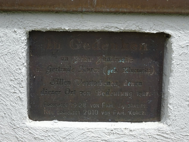 Gromrbisch, Bildstock Jandrasits