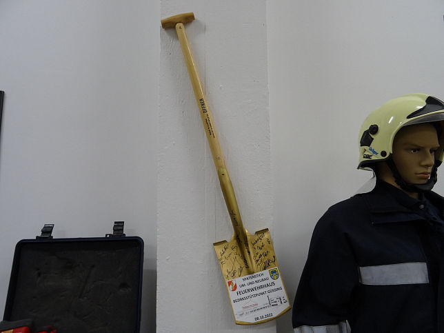 Feuerwehrmuseum Gssing, Spatenstich