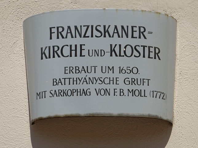 Gssing, Franziskanerkirche und Kloster