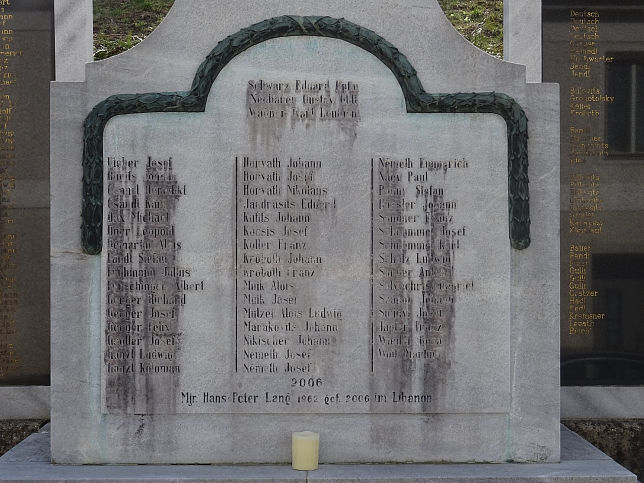 Gssing, Kriegerdenkmal