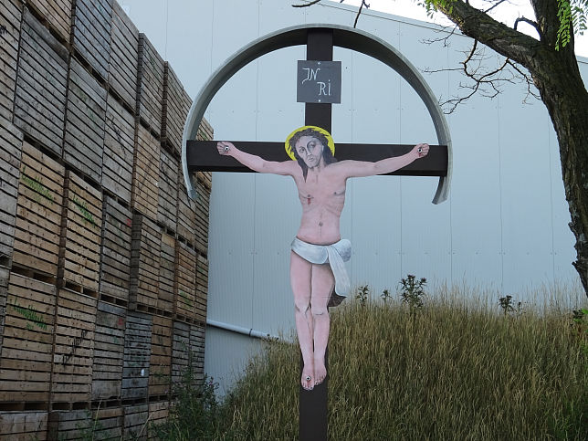 Halbturn, Kreuz bei den Langen �ckern