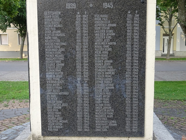 Halbturn, Kriegerdenkmal